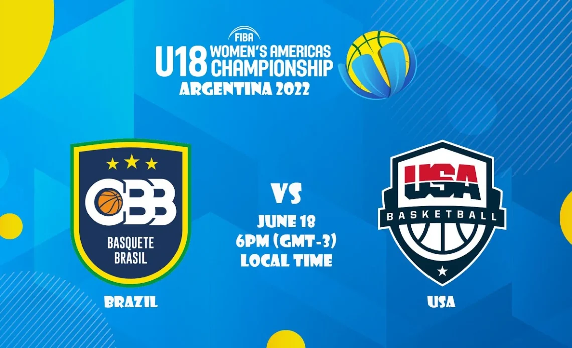 LIVE | Semifinals | Brazil vs. USA - FIBA U18 Women’s Americas Championship