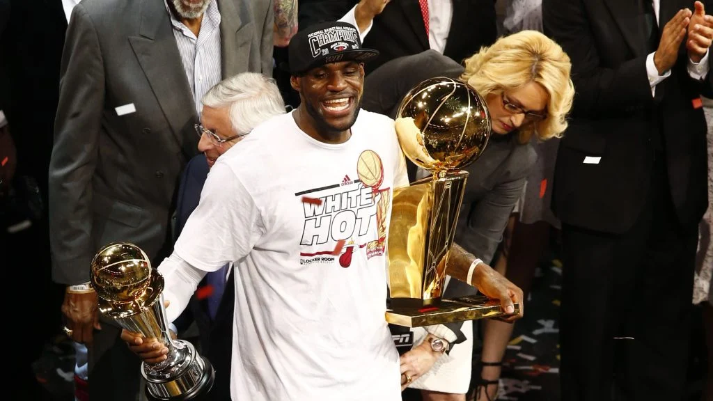 LeBron James powers Miami to back-to-back NBA titles