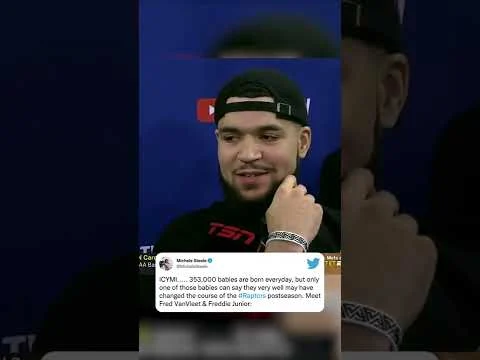 Never forget when Fred VanVleet became a dad and went off for the Raptors during their title run 🙌