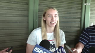 Paige Bueckers on preparing for next season, attending NBA Finals