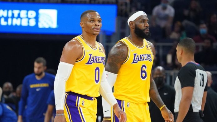 Russell Westbrook LeBron James Lakers