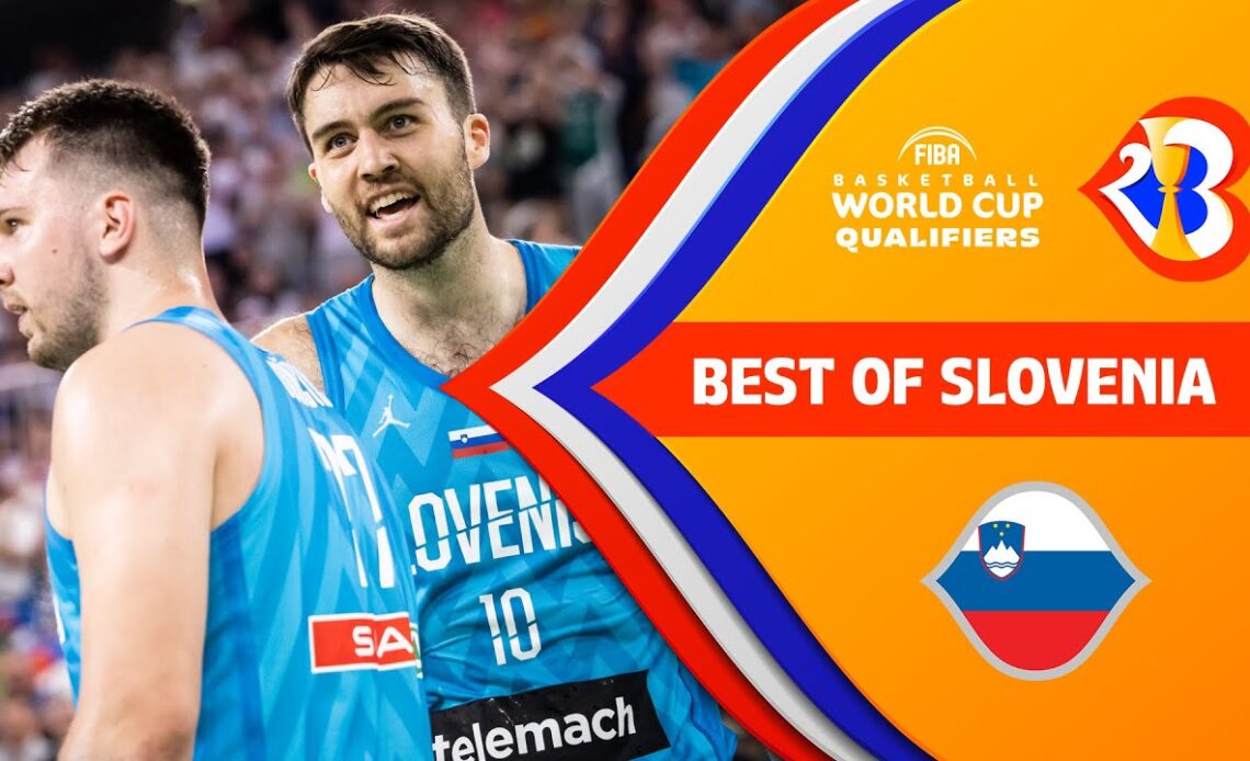 Slovenia Top Moments vs Croatia | Basketball Highlights - #FIBAWC 2023 Qualifiers