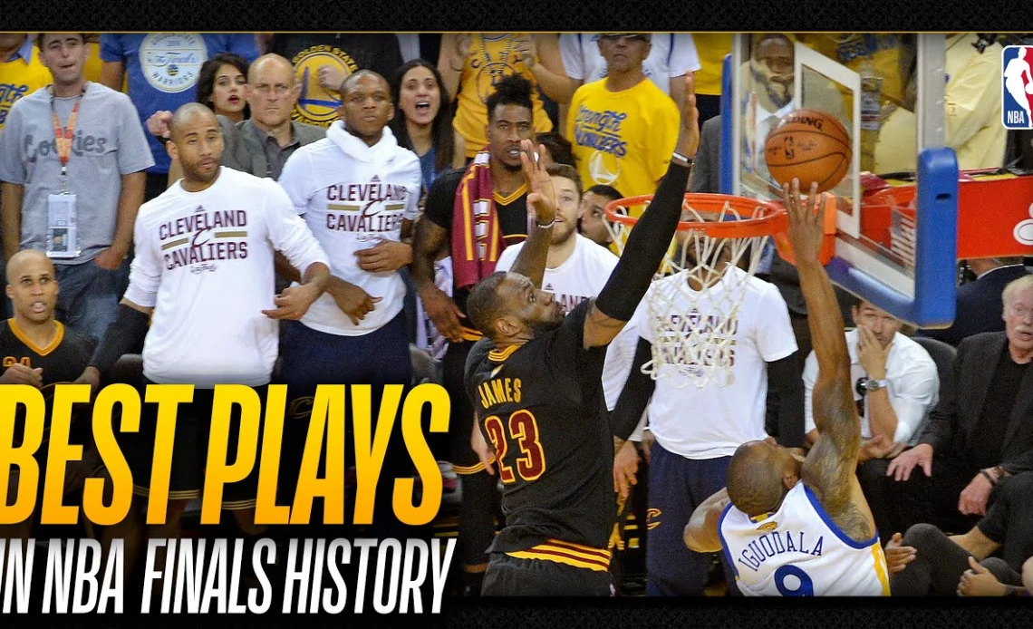 Some of the BEST Plays In NBA Finals History! #NBA75