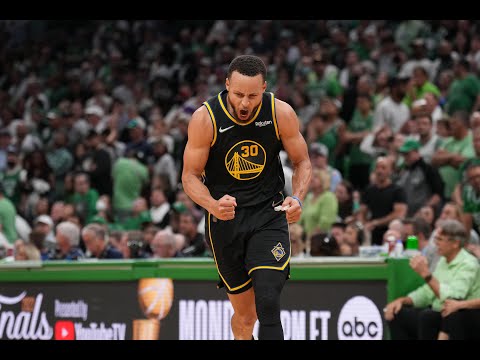 Steph Curry 43 Point Eruption NBA Finals Game 4; Second Half Highlights 🎯