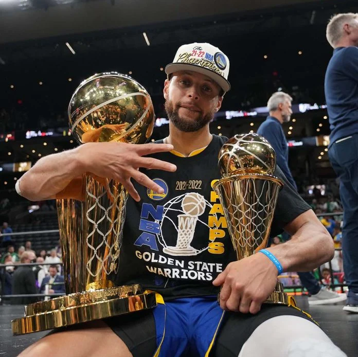 Steph Curry: "Like Draymond said, 'it's the Warriors invitational.' We back."