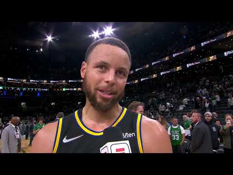 Steph Curry on playing in the Finals: I've been here 6 times, I got a lot of experience | NBA Finals