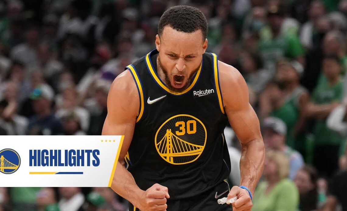 Steph Curry on what role Celtics fans played in him being fired up in Game 4
