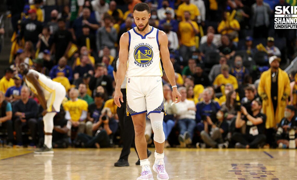 Steph Curry scores 34 pts in Warriors NBA Finals Gm 1 loss to Celtics I UNDISPUTED