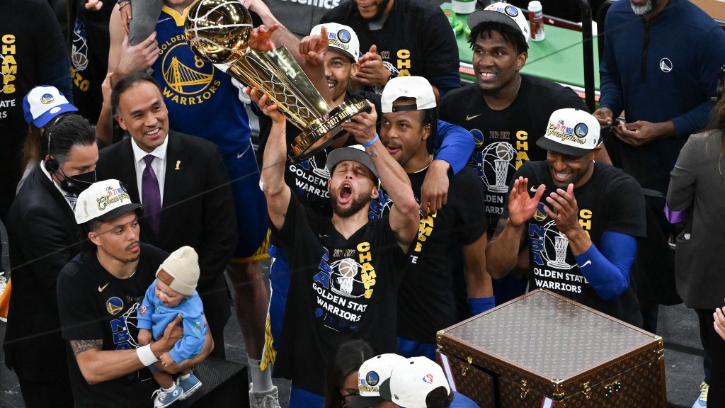 Steph Curry takes home Finals MVP award after Warriors beat Celtics