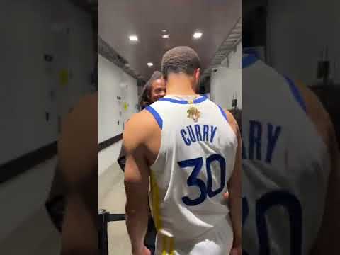 Steph & Jay-Z Share A Moment After Game 5 | #Shorts #NBAFinals