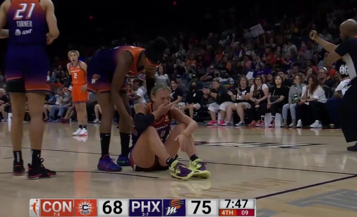 Thomas POPS Sophie Cunningham In The FACE & Foul Gets Upgraded To A Flagrant 1 After Official Review