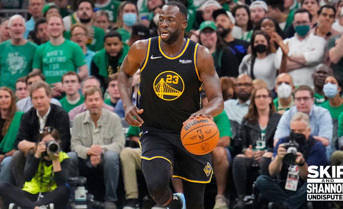 Time for Warriors to bench Draymond Green in the Finals? I UNDISPUTED