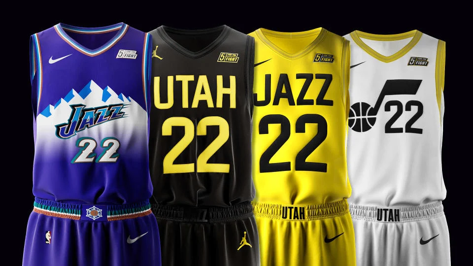 Utah Jazz bringing back purple mountain uniforms next season