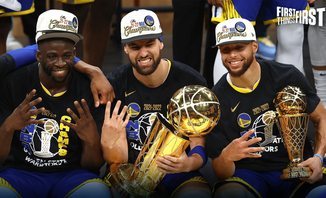 Warriors win 4th Final in 8 yrs, Nick on the 'big flip-flop' | FIRST THINGS FIRST