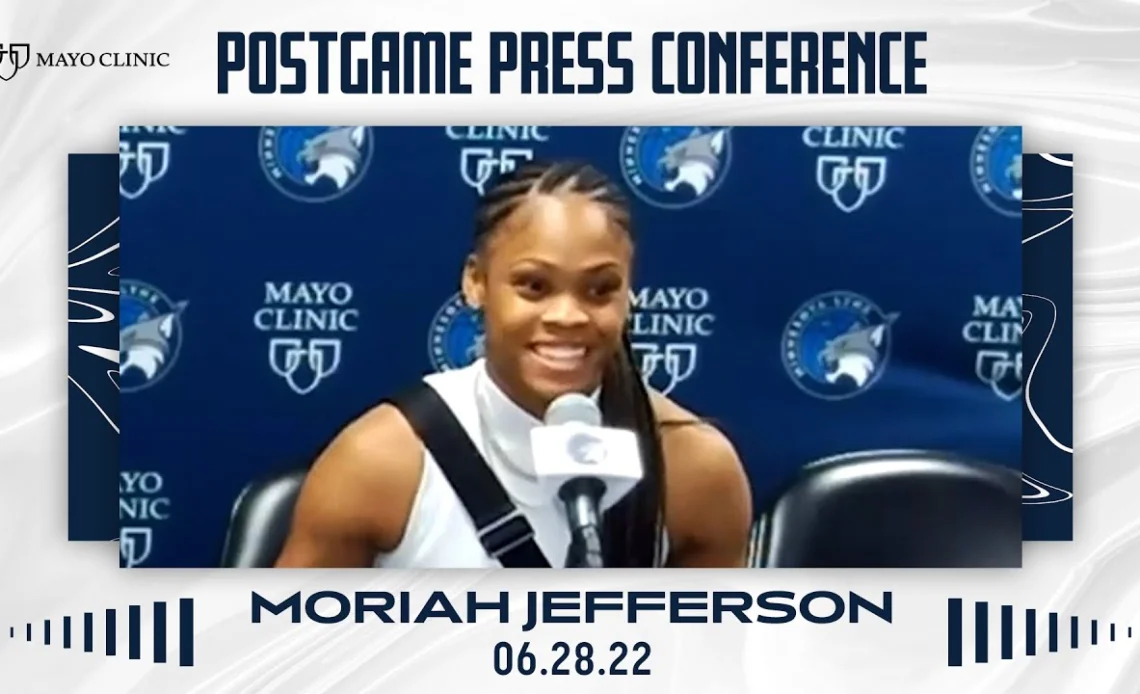 "From The Moment That I Got Here I Felt Accepted." Moriah Jefferson Postgame Press Conference