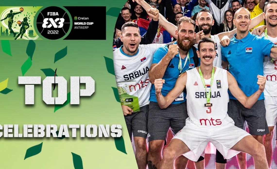 200% Emotions! 😍 | The Best Celebrations | Crelan FIBA 3x3 World Cup 2022