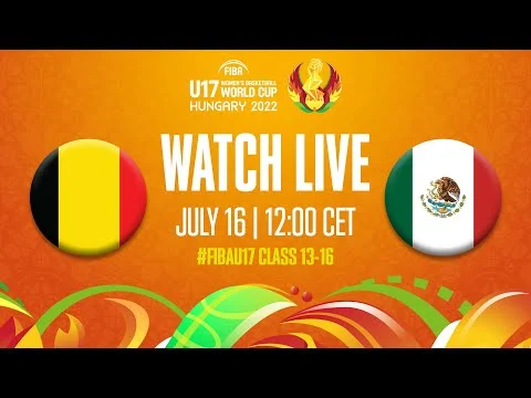 Belgium v Mexico | Full Basketball Game |  FIBA U17 Women's Basketball World Cup 2022
