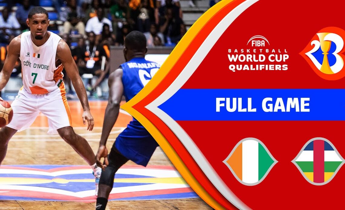 🇨🇮 CIV - 🇨🇫 CAF | Basketball Full Game - #FIBAWC 2023 Qualifiers