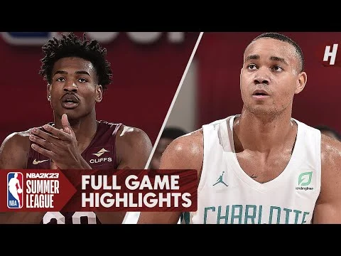 Cleveland Cavaliers vs Charlotte Hornets - Full Game Highlights | July 13, 2022 NBA Summer League