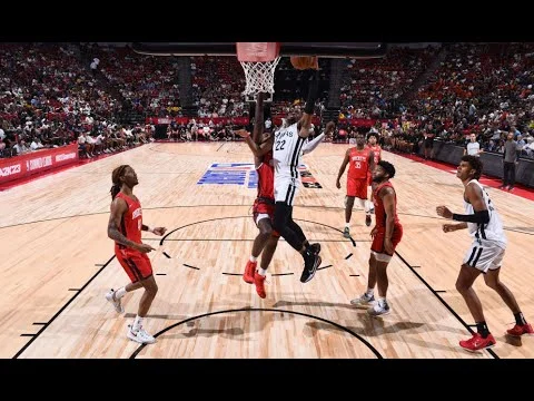 Highlights: Malaki Branham's 20 PTS vs. Houston Rockets | 2022 San Antonio Spurs Summer League