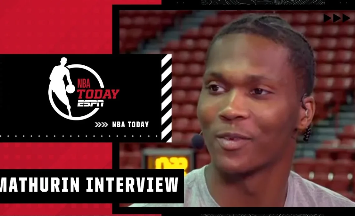 I know exactly who was drafted ahead of me - Bennedict Mathurin | NBA Today