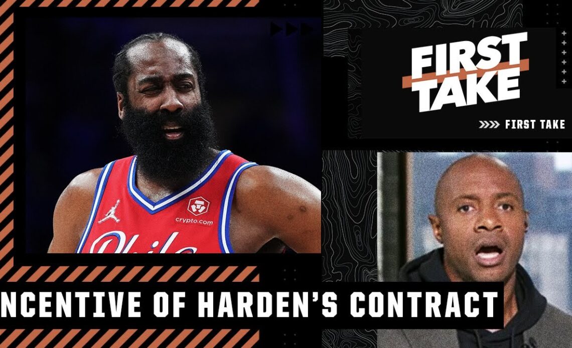 JWill explains why Harden has a lot of incentive to perform under his new contract | First Take