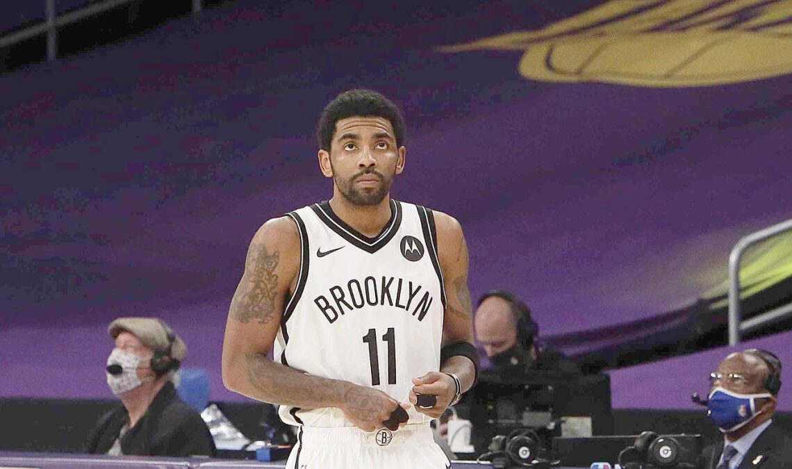 Kyrie Irving's shadow looms over Lakers after team's bizarre set of moves to open NBA free agency