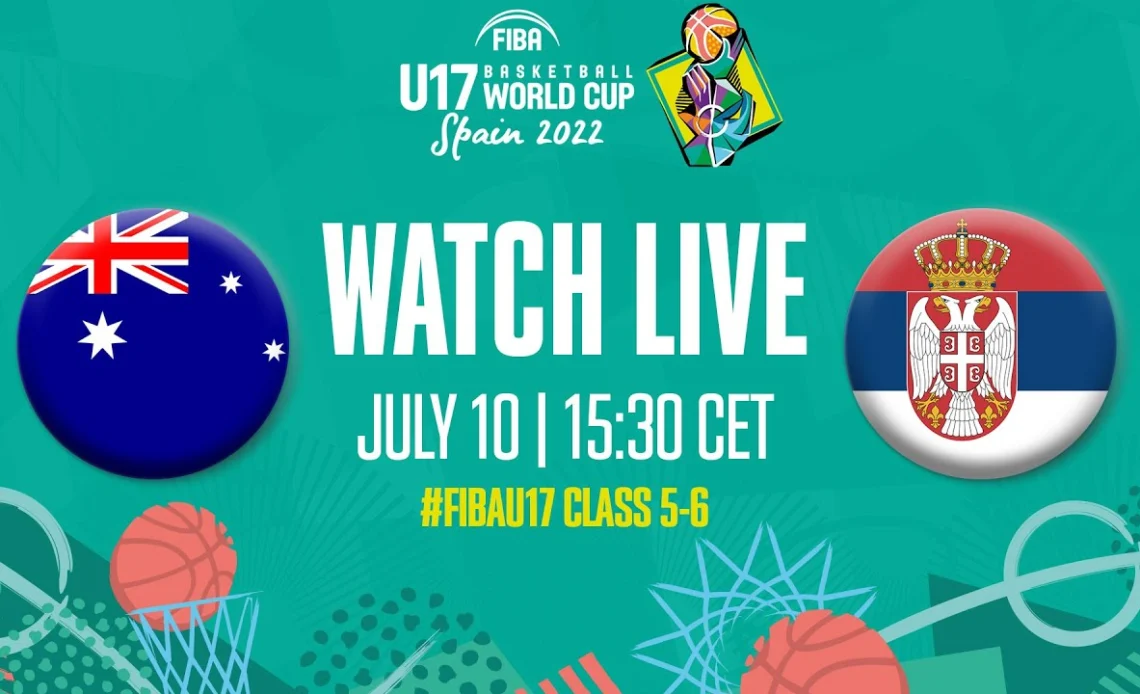 LIVE | Australia v Serbia | FIBA U17 Basketball World Cup 2022
