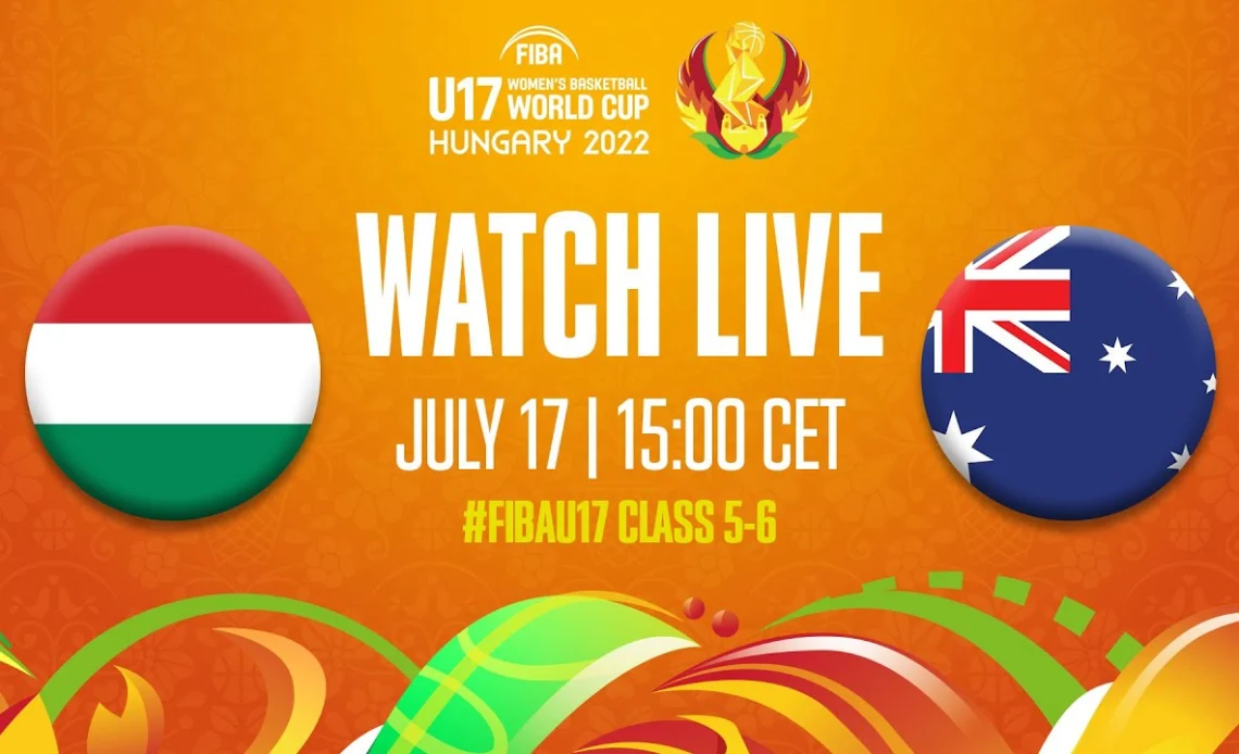LIVE - Hungary v Australia | FIBA U17 Women's Basketball World Cup 2022