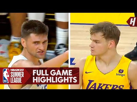 Los Angeles Lakers vs Golden State Warriors - Full Highlights | July 3, 2022 NBA California Classic