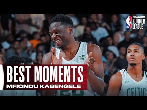 Mfiondu Kabengele Best Plays Of The NBA 2K23 Summer League