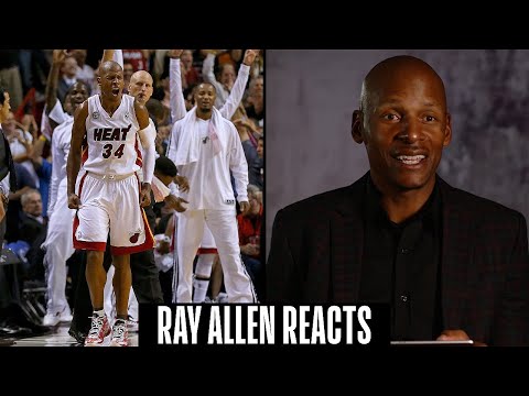 NBA Hall Of Famer Ray Allen REACTS To His Most Memorable Moments