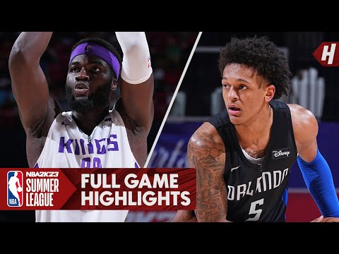 Orlando Magic vs Sacramento Kings - Full Game Highlights | July 9, 2022 NBA Summer League