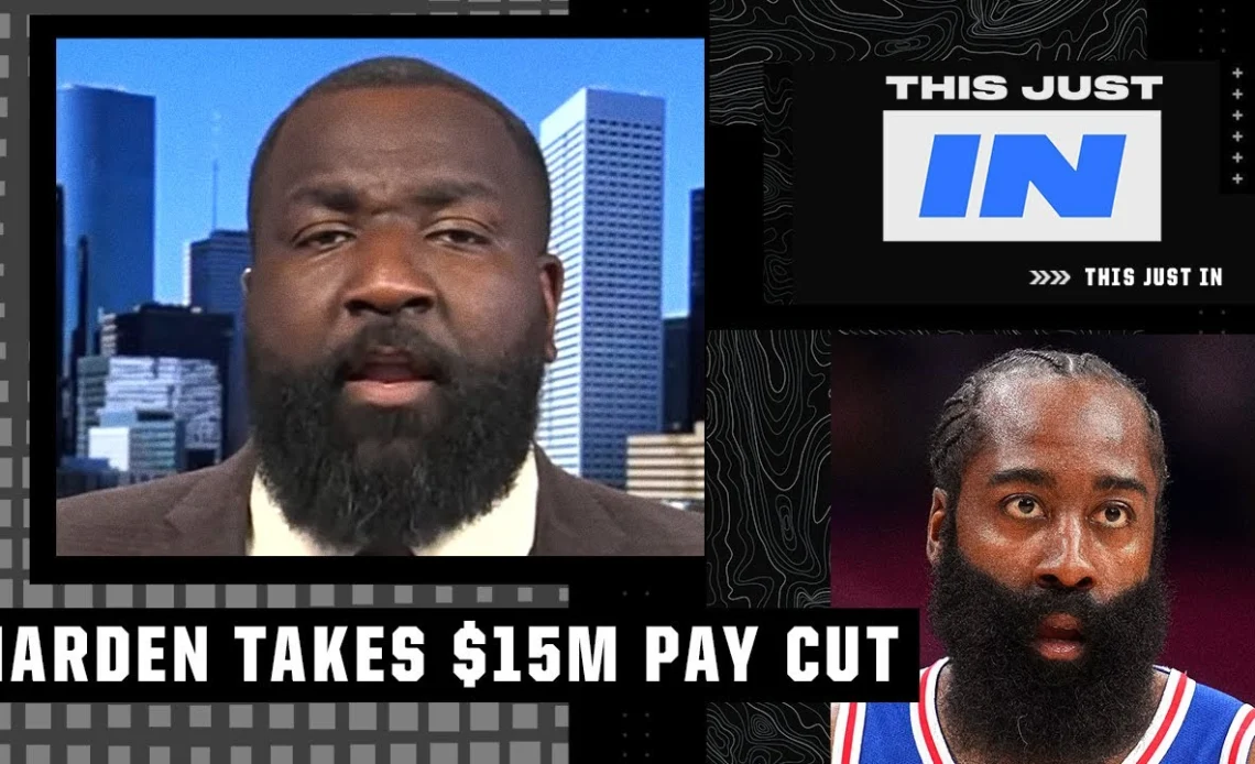 Perk admires James Harden's selfless pay cut: 'I'm ALL-IN on this version of Harden!' | This Just In