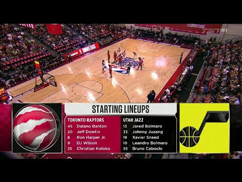 Summer League Game Highlights: Raptors vs. Jazz - July 13, 2022