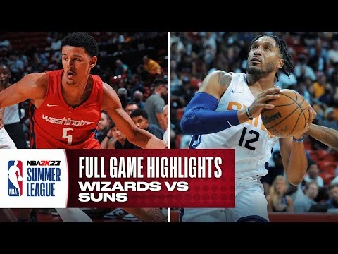 WIZARDS vs SUNS | NBA SUMMER LEAGUE | FULL GAME HIGHLIGHTS
