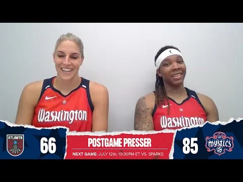 Washington Mystics Postgame Presser vs. Dream