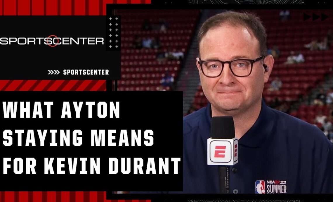 Woj: The Suns are left short of trade assets for Kevin Durant | SportsCenter