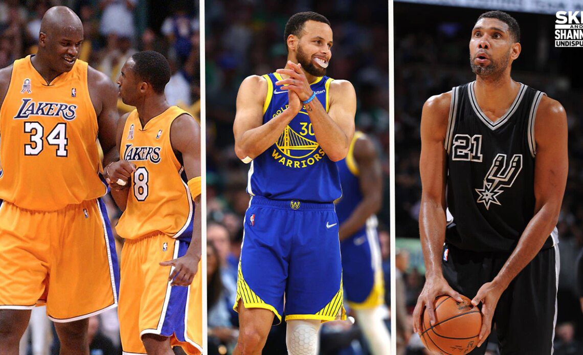 Does Steph Curry belong in the same class as Kobe, Shaq and Duncan? | UNDISPUTED