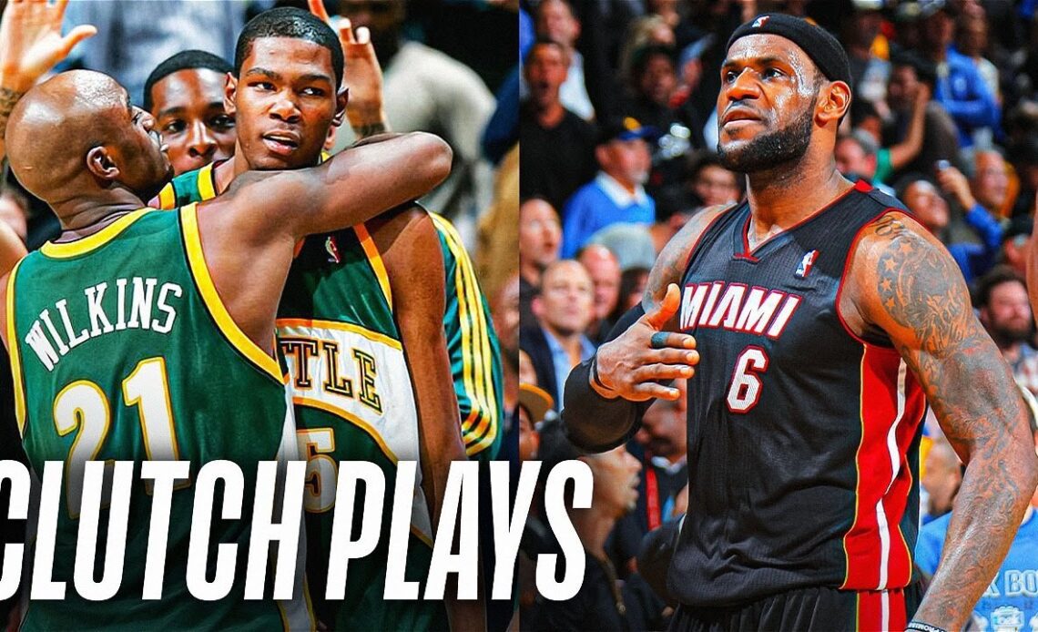 Great Clutch Plays In NBA History 🔥