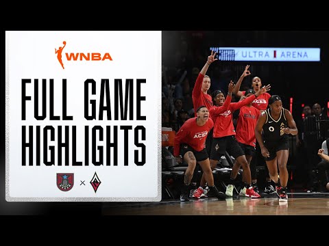 LAS VEGAS ACES vs. ATLANTA DREAM | FULL GAME HIGHLIGHTS | August 9, 2022