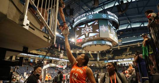 Led by a quiet determination, Brionna Jones has established herself as a star in the WNBA