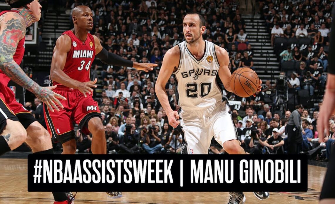 NBA Assists Week | Best of San Antonio Spurs Manu Ginobili