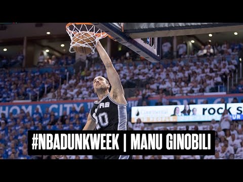 NBA Dunk Week | Best of San Antonio Spurs Manu Ginobili