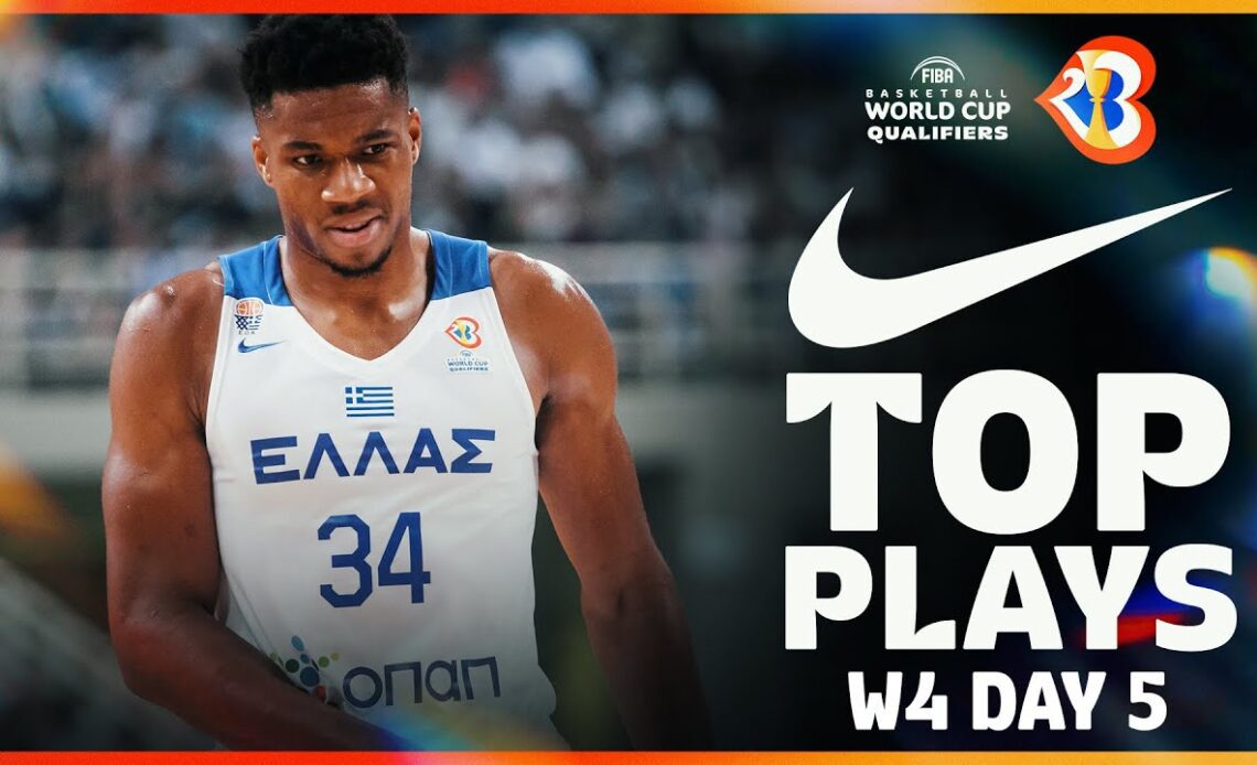 Nike Top 10 Plays - W4 Day 5 - FIBA Basketball World Cup 2023 Qualifiers