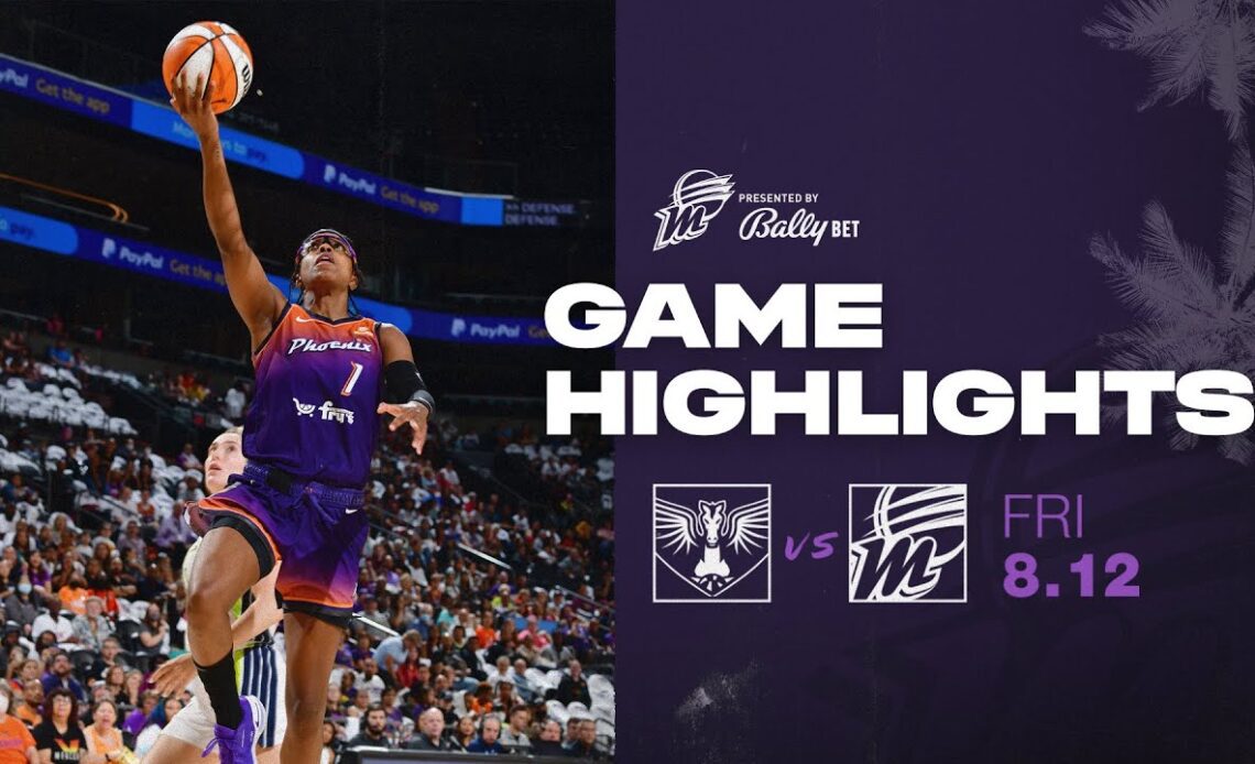 Phoenix Mercury Continue Playoff Push With Victory Over Dallas Wings