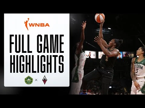 SEATTLE STORM vs. LAS VEGAS ACES | FULL GAME HIGHLIGHTS | August 14, 2022