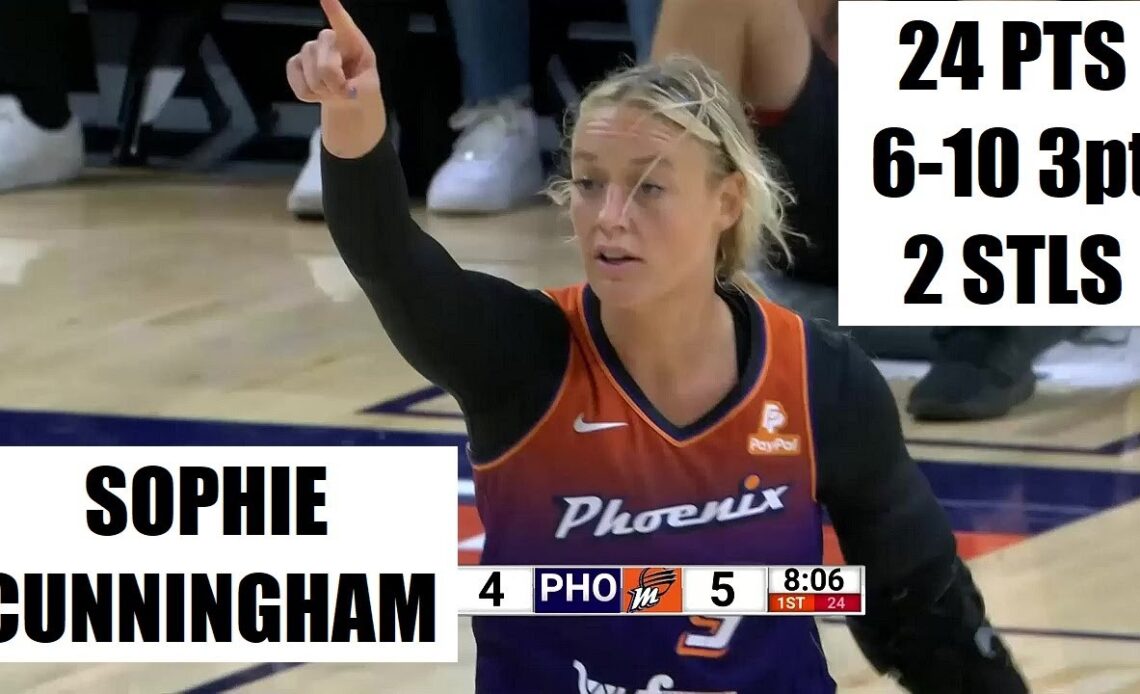 Sophie Cunningham Drops 24 Without Taurasi, Skylar Diggins-Smith | Phoenix Mercury vs Minnesota Lynx