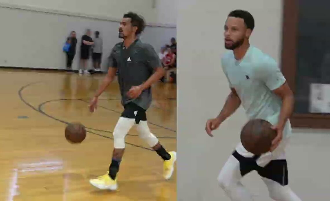 Stephen Curry and Trae Young Teamed Up & Went Off At @Rico Hines Basketball Runs! 🎥 @Swish Cultures