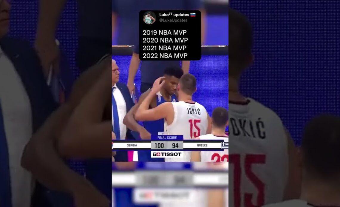 The last 4 NBA MVPs in one video 🔥 (h/t @LukaUpdates/Twitter)